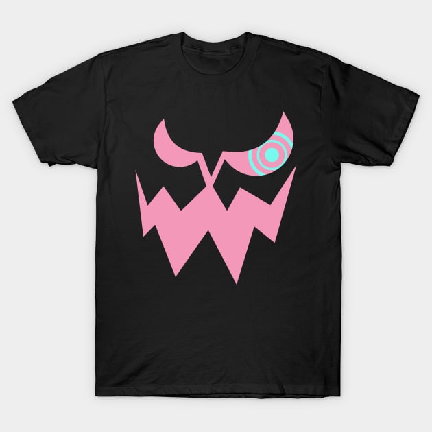 Wormhole's Smile (Pink) T-Shirt by AnotherDayInFiction